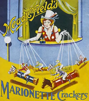 Cracker: Christmas Cracker box label