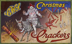 Cracker: Christmas Cracker box label