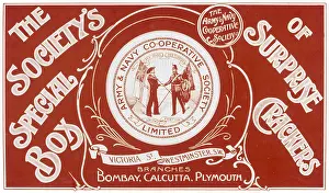 Cracker: Christmas Cracker box label