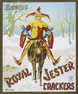 Cracker: Christmas Cracker box label