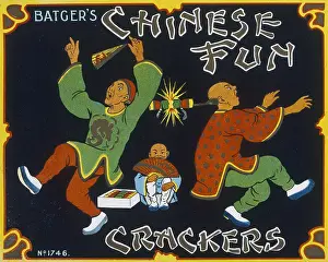 Cracker: Christmas Cracker box label