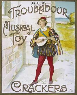 Cracker: Christmas Cracker box label