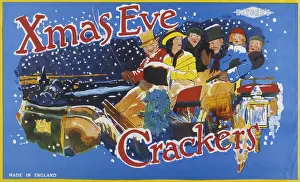 Cracker: Christmas Cracker box label