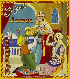 Cracker: Christmas cracker box label