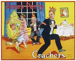 Cracker: Christmas cracker labels