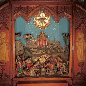 Stammel: Christmas crib in the monastery Admont