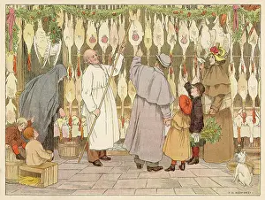 Poulterer: Christmas customs: choosing the goose