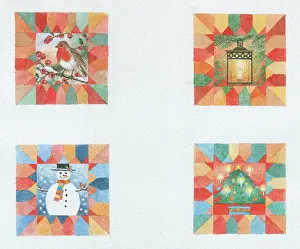 Tags: Four Christmas Gift Tags