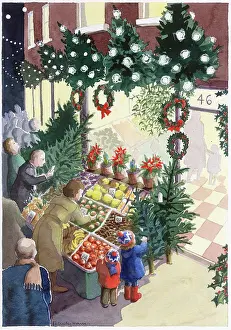 Felicity: Christmas Greengrocer's Shop