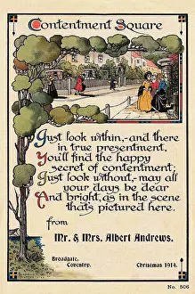 Broadgate: Christmas greetings card - Contentment Square
