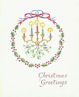 Crapper: Christmas Greetings with wreath