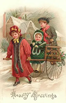 Decked: Christmas handcart