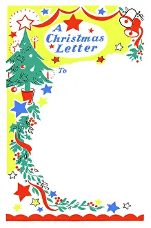 Wickham: Christmas letter heading