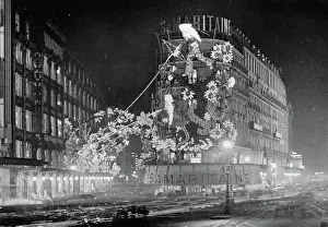 Samaritaine: Christmas lights at the Paris department