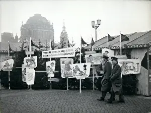 Volksarmee: Christmas Market, Berlin, Germany
