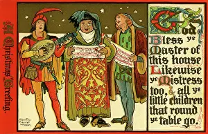 Carolling: Christmas - Medieval carollers