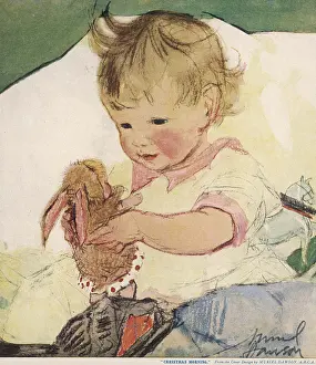 Bunny: Christmas Morning by Muriel Dawson
