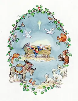 Cloke: Christmas Nativity Scene