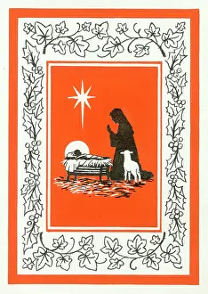 Nativity: Christmas nativity scene