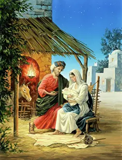 Jospeh: Christmas Nativity Scene