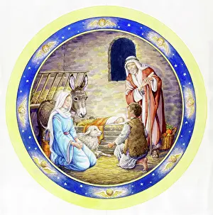 Jospeh: Christmas Nativity Scene