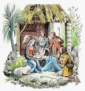 Jospeh: Christmas Nativity Scene