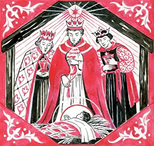 Myrrh: Christmas Nativity Scene