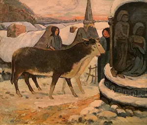 Gauguin: Christmas Night, by Gauguin