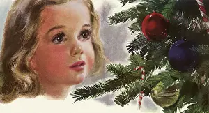 Yule: Christmas Ornaments on Tree