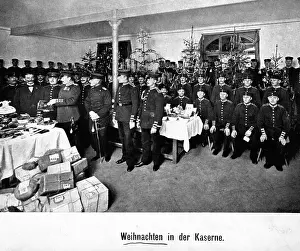 Garde: Christmas party in a barracks, 1903