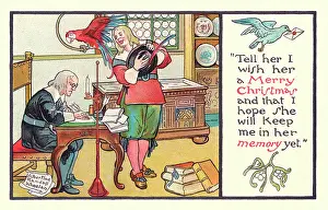 Quoting: Christmas postcard