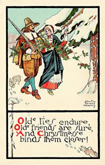 Endure: Christmas postcard