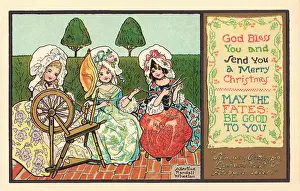 Fates: Christmas postcard