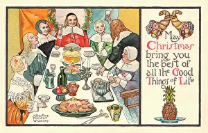 Christmas postcard