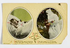 Beagles: Christmas postcard
