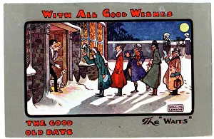 Romanticised: Christmas postcard, The Waits