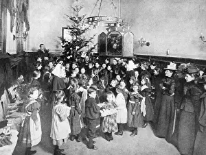 Handed: Christmas presents in a protestant parsonage, 1899