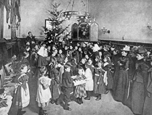 Handed: Christmas presents in a protestant parsonage, 1899