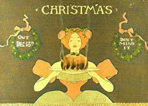 Steaming: Christmas pudding advert