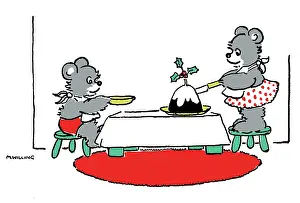 Willing: The Christmas Pudding ? two bears