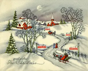 Posted: Christmas Road Signs
