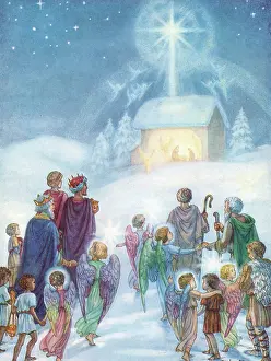 Nativity: Christmas scene