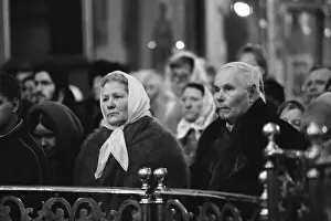 Attending: Christmas service at Epiphany Cathedral