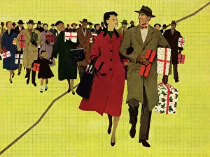 Shoppers: Christmas Shoppers