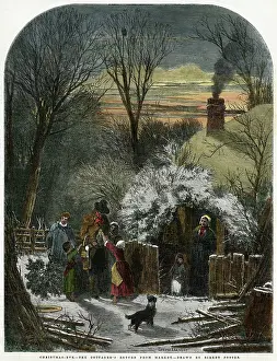 Eagerly: Christmas shopping 1855