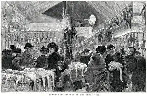 Leadenhall: Christmas shopping 1884