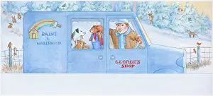 14 15: Christmas Teddy Bear by Janet Winter