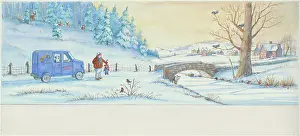 12 13: Christmas Teddy Bear by Janet Winter