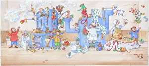 10 11: The Christmas Toy Machine by Janet Winter