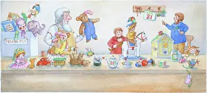 12 13: The Christmas Toy Machine by Janet Winter